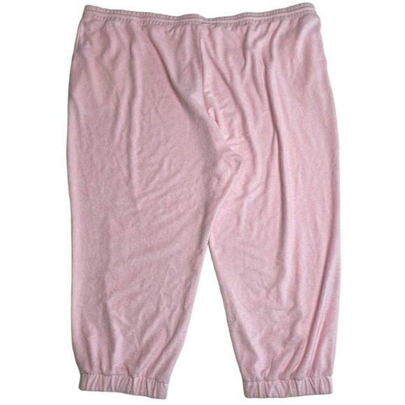 Stoney Clover Lane x Target Pink Cropped Terry Jogger Sz‎ 4X NEW - Picture 9 of 12